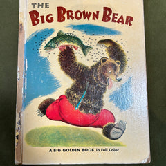 Apple Vintage - Book - The big brown bear