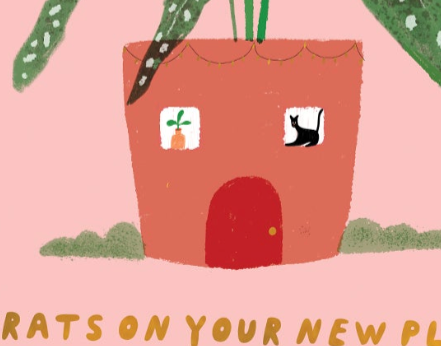 CASITA BEGONIA  - Greeting Card