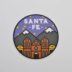 Metal - Sticker - Santa Fe (Large)