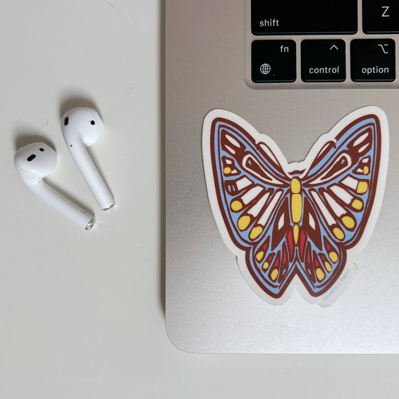 Eco Friendly Butterfly Die Cut Sticker