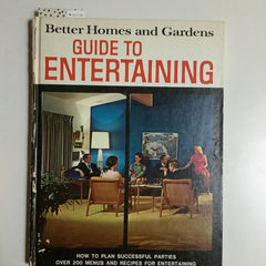 Flyby Provisions - Vintage book - Better Homes and Garden guide to entertaining