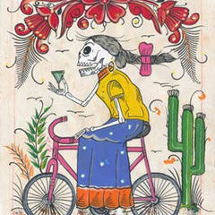 Ramos Bike Girl Magnet, USA