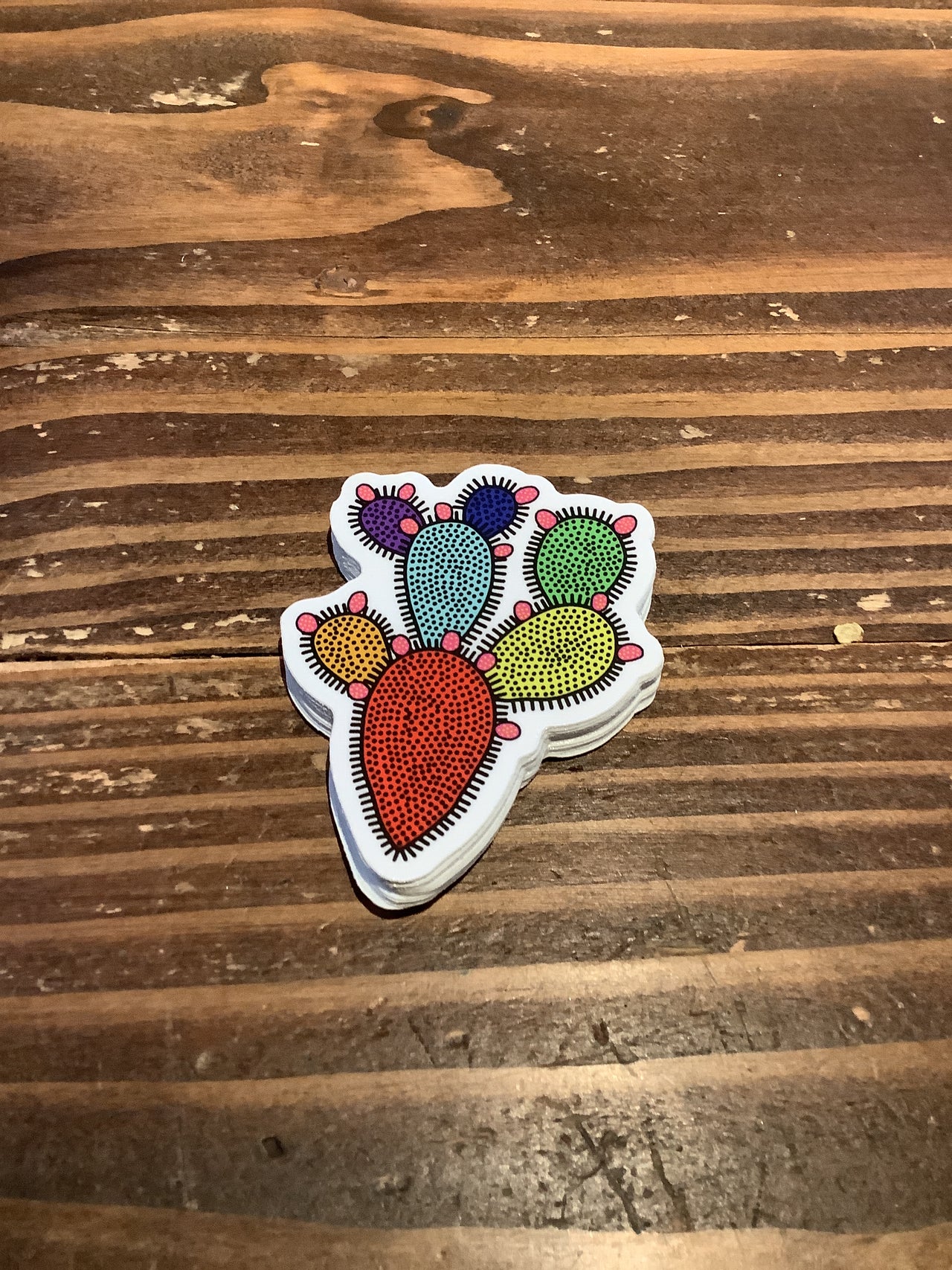 Vivian Page - Sticker - Cactus Multi-Color