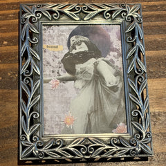 Vintage Frame Original Collage - Bound