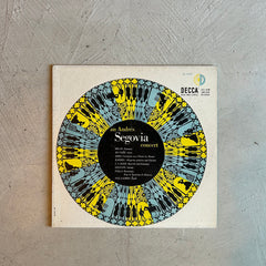 Flyby Provisions- Vintage Vinyl Record - “an Andres Segovia concert”