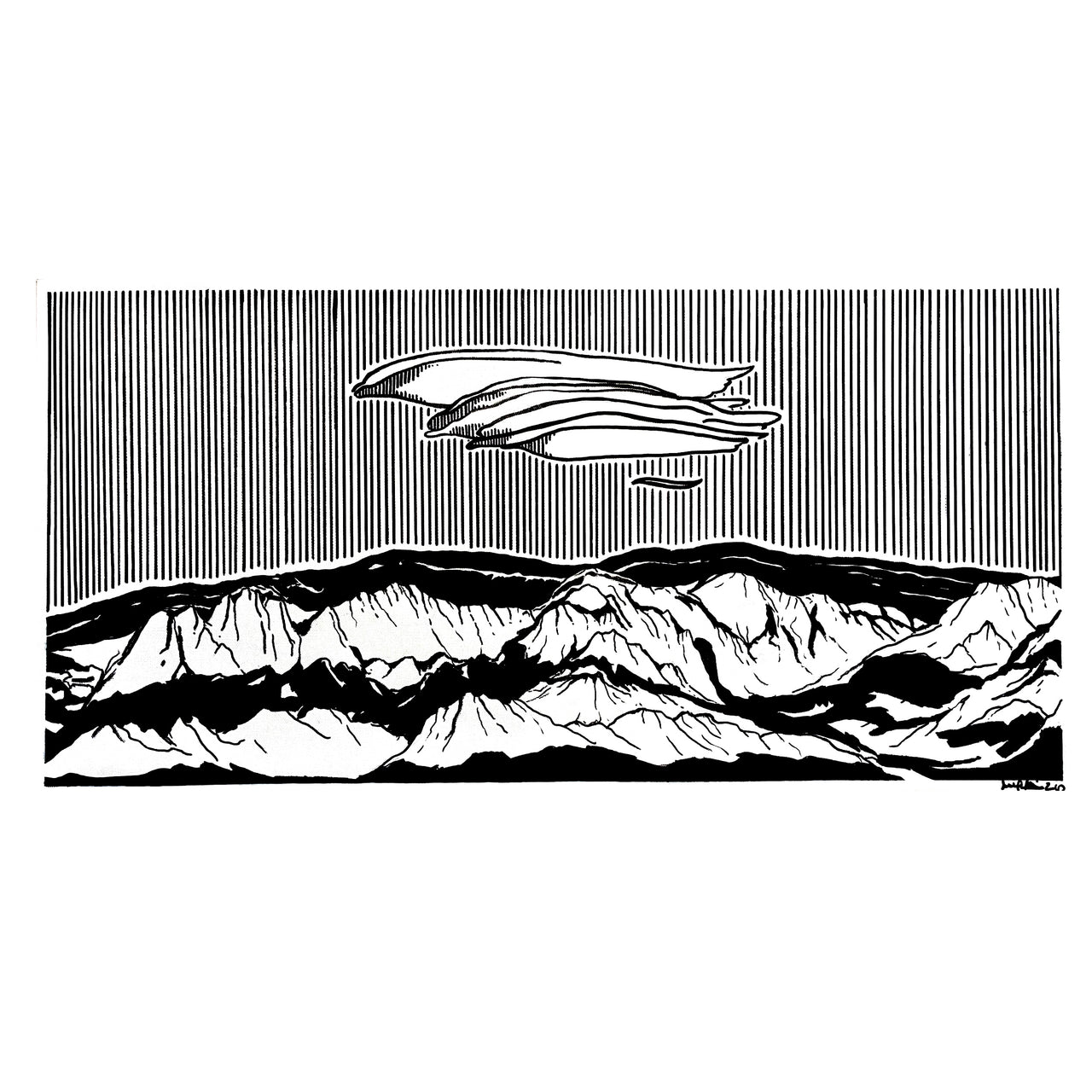 Mari Mathieu - "Lenticular Stack" 10”x10” Print