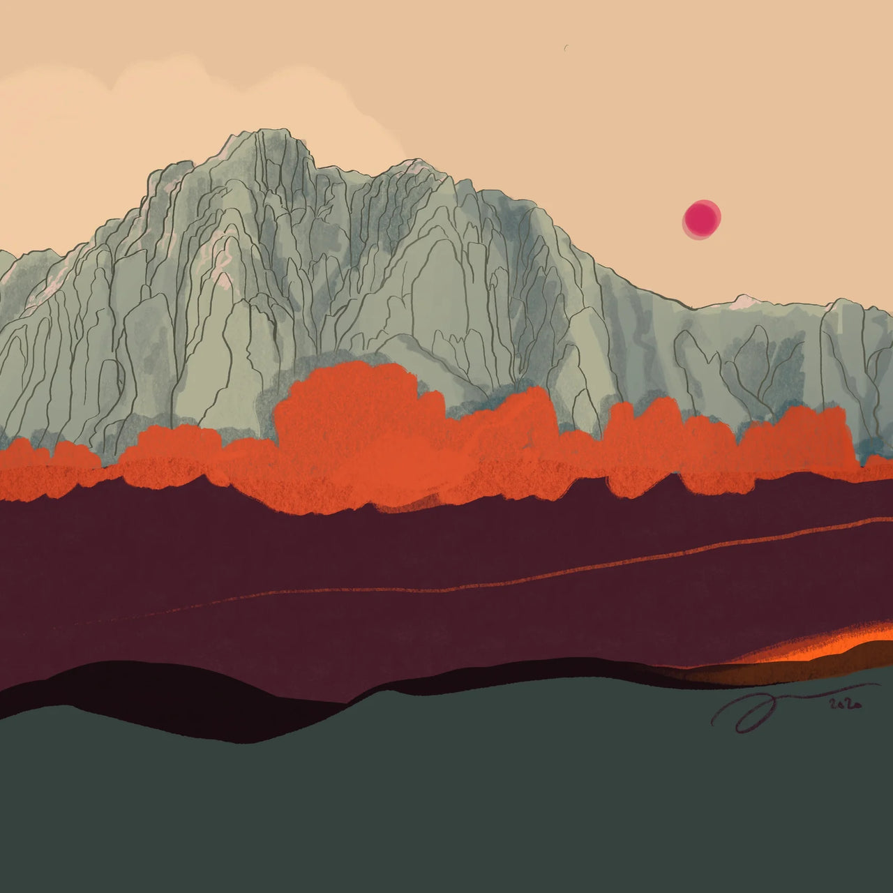 Fenn Fire Studio - Sticker - Mini Trail view