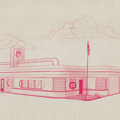Postcard - Melissa Shepard - 66 Diner