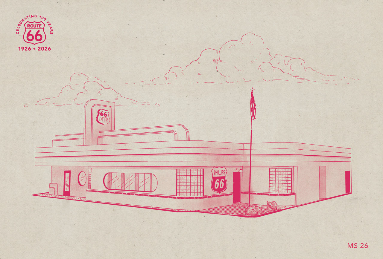 Postcard - Melissa Shepard - 66 Diner