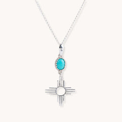 T. Skies - Turquoise Zia Necklace
