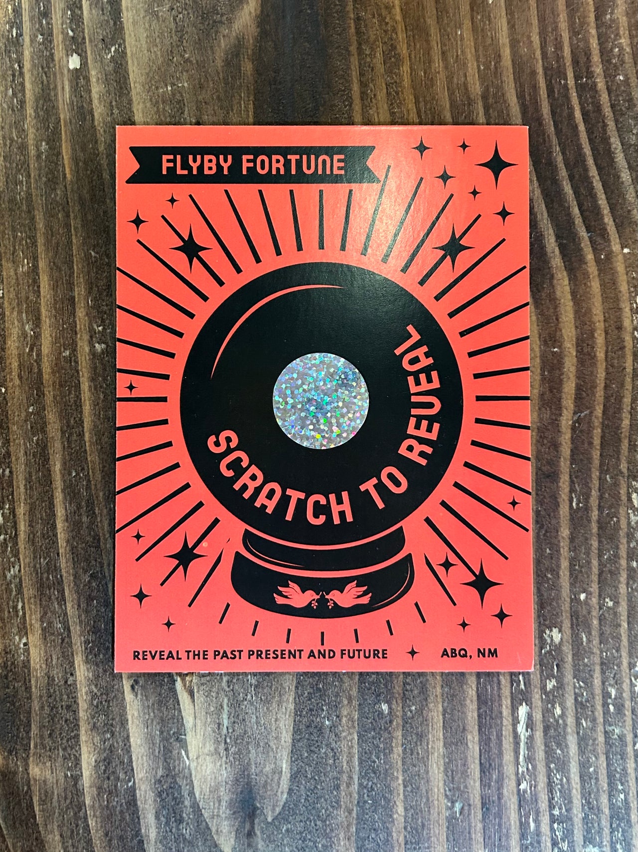 Flyby Provisions - Fortune Teller Card