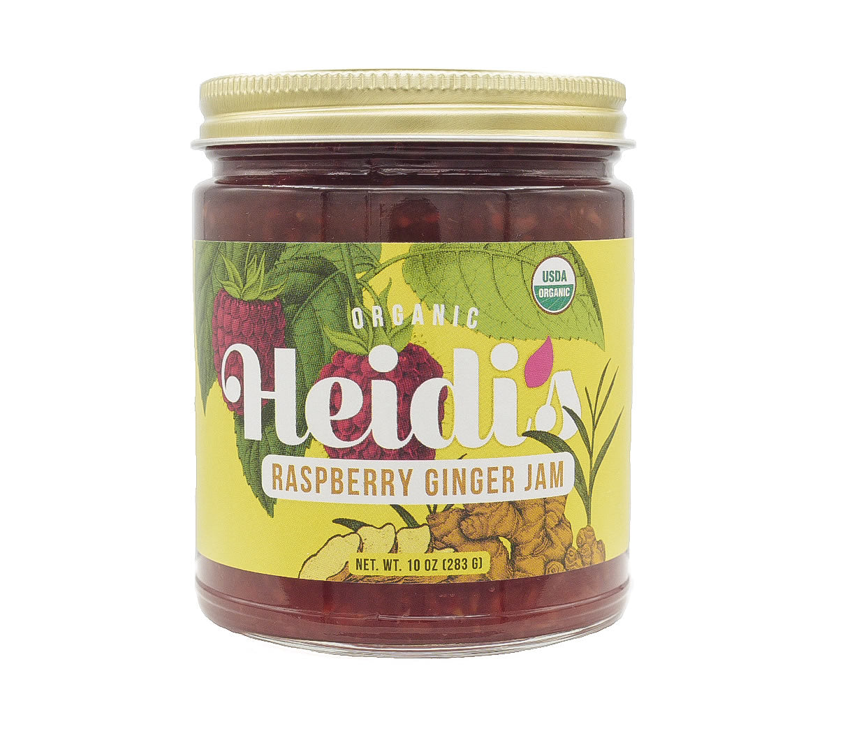Heidi's - Raspberry Ginger Jam - 10oz