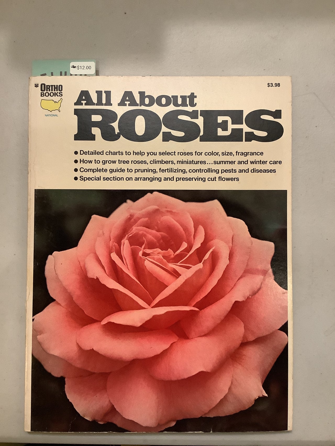 Flyby Provisions - Vintage book - “All About Roses”