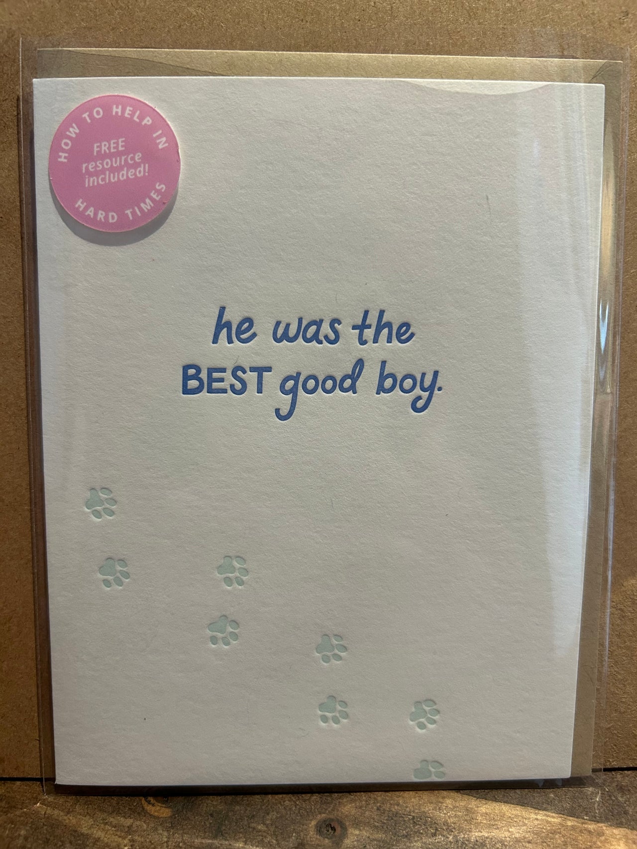 Odd Daughter - Greeting Card - He Was The Best Good Boy