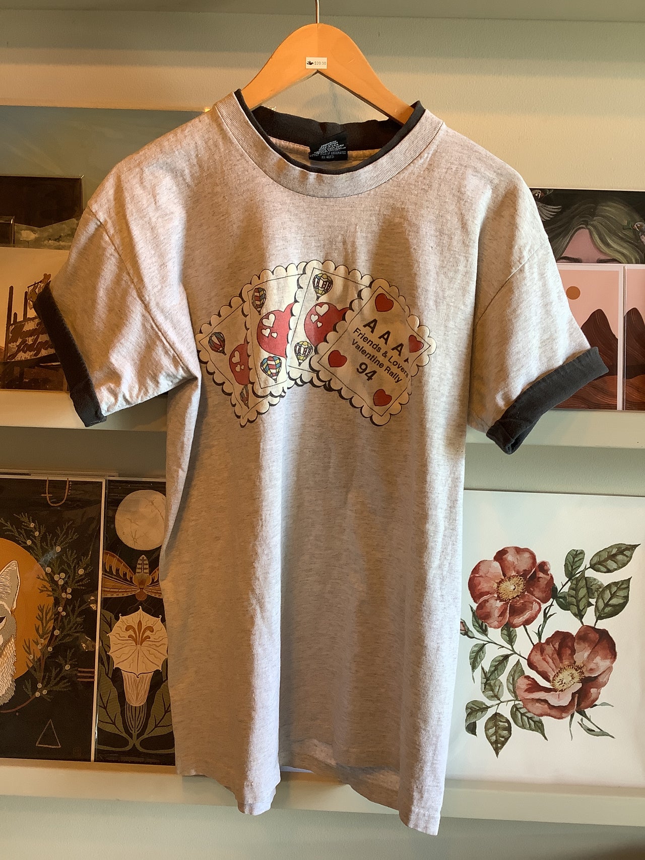 Vintage Clothing - New Mexico Balloon Friends&Lovers tee Lrg