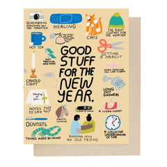 People I've Loved - Greeting Card - Good Stuff For The New Year