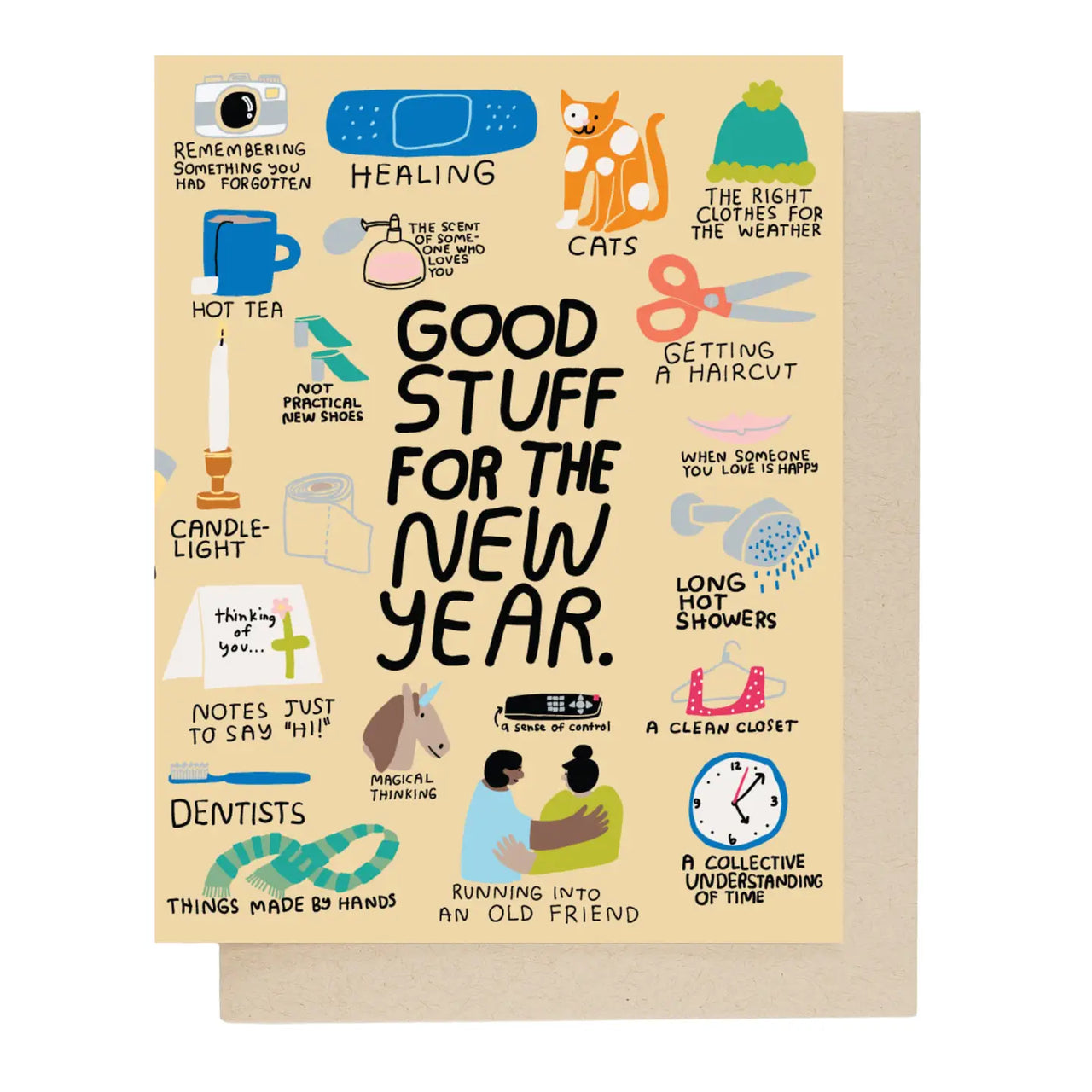 People I've Loved - Greeting Card - Good Stuff For The New Year