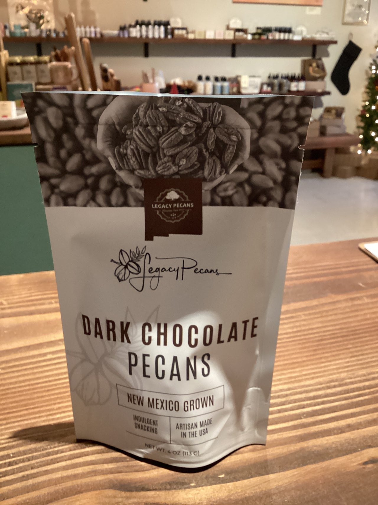 Legacy Pecans - Dark Chocolate Pecans (4 oz)