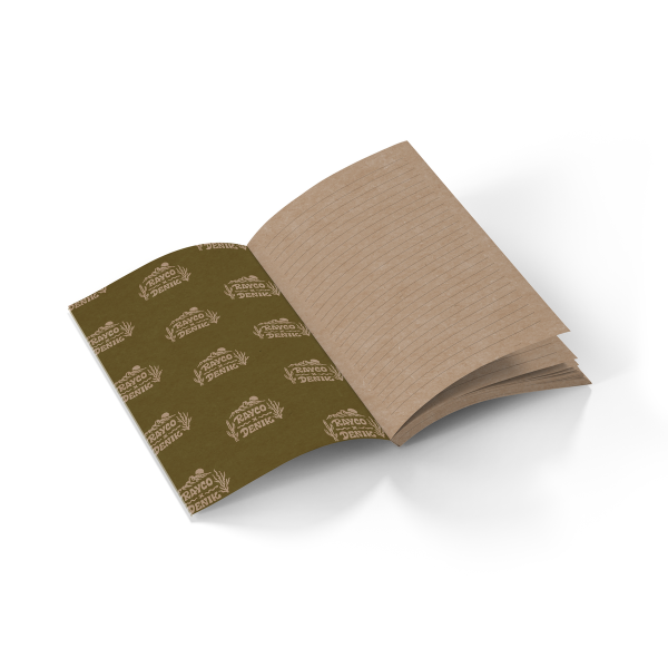 RaycoDesign — Coyote Mirage Kraft Layflat Notebook