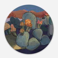 Fenn Fire Studio - Sticker - Foothills Prickly Pear Yellow Flowers