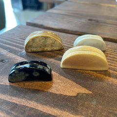Ceramics by Marissa Wood - Half moon photo holder