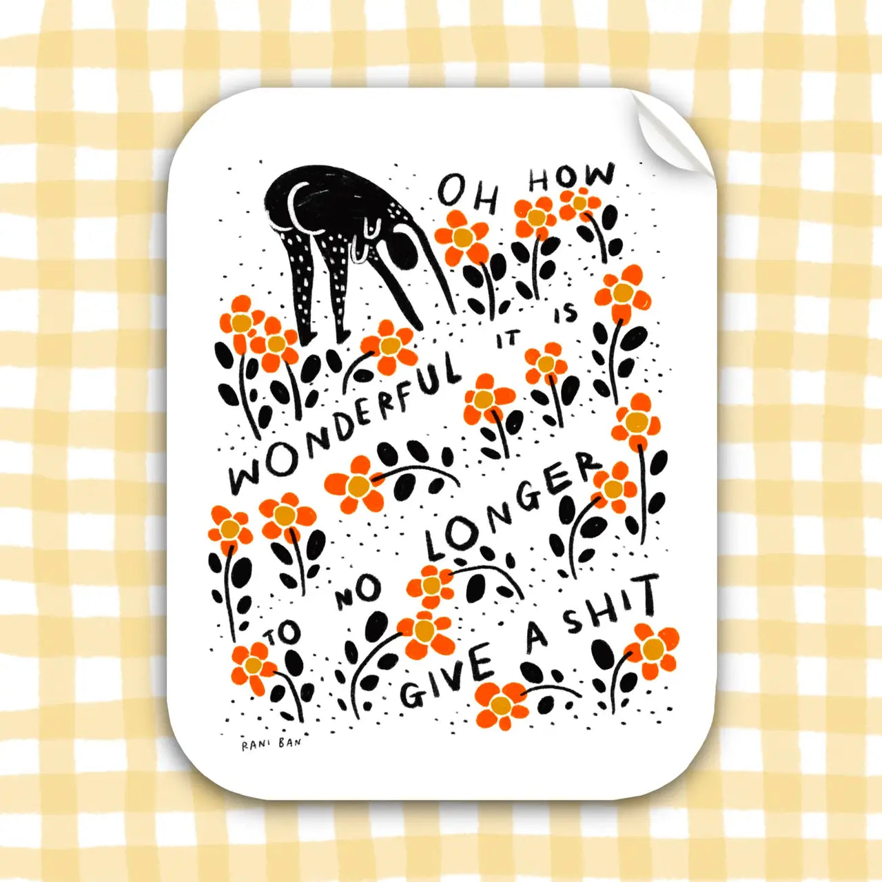 Oh How Wonderful It Is - Sticker