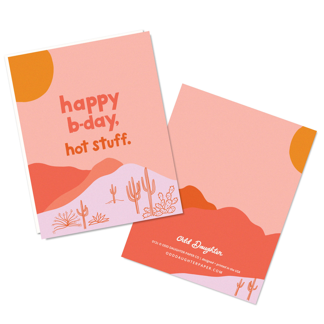 Hot Stuff - Birthday Card
