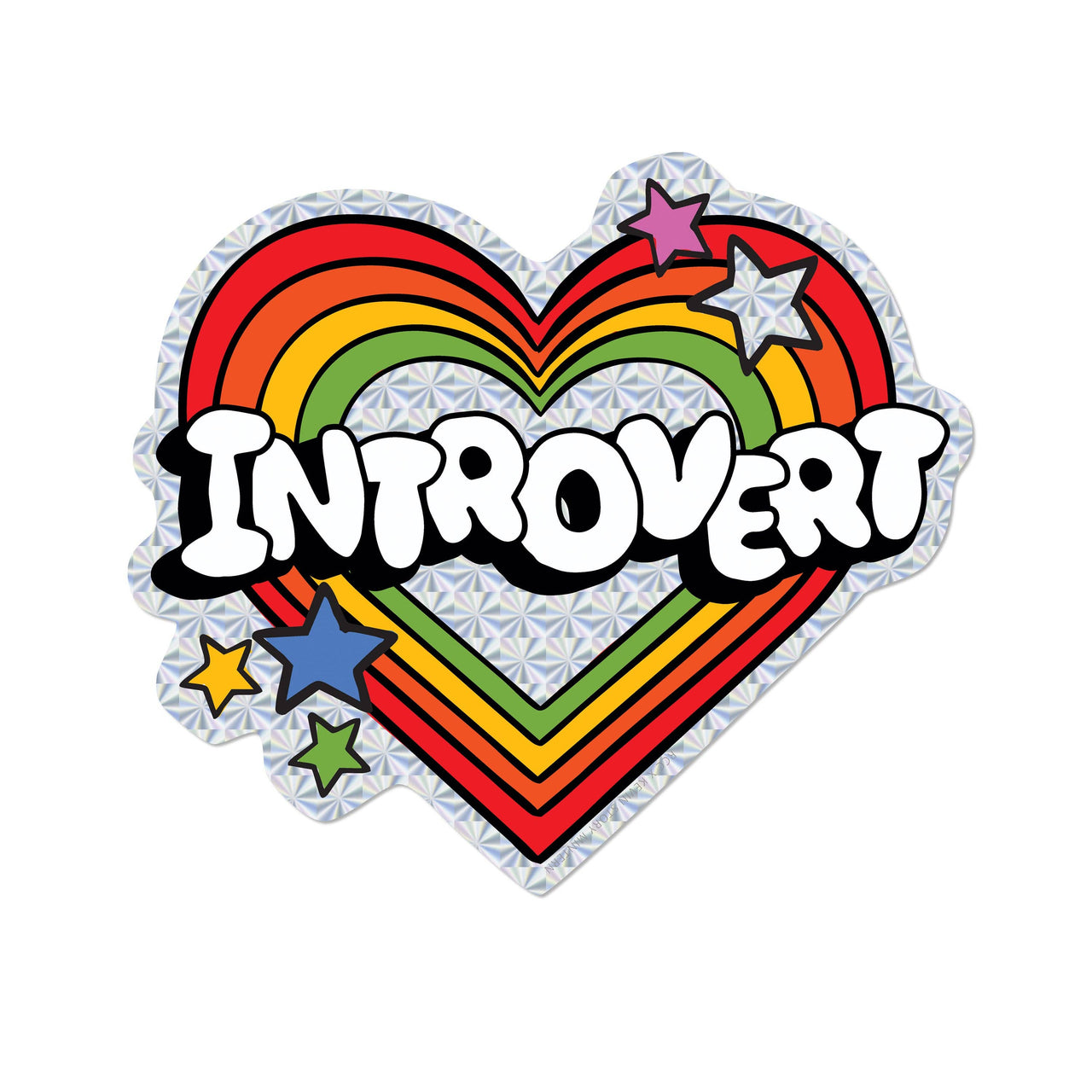 Introvert sticker: Single