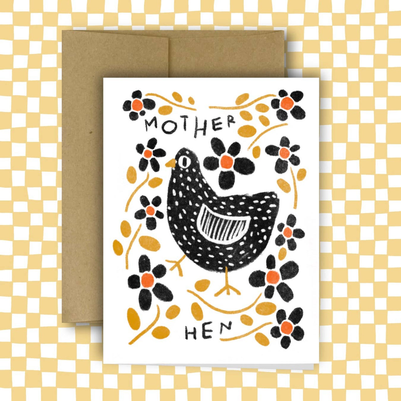 MOTHER HEN Card
