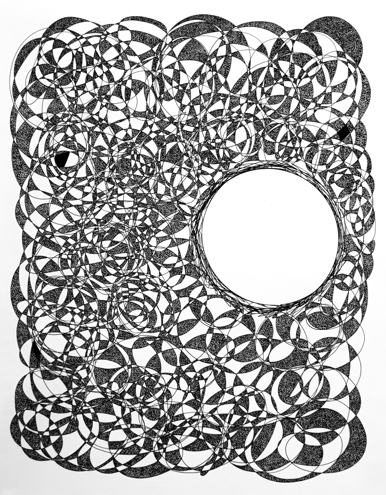 Ingress (Scribble Series) 11”x14”
