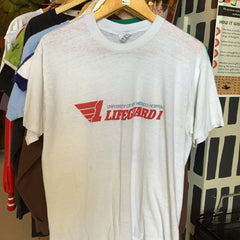 Flyby Provisions - Vintage Clothing - Vintage UNM LIFEGUARD tee