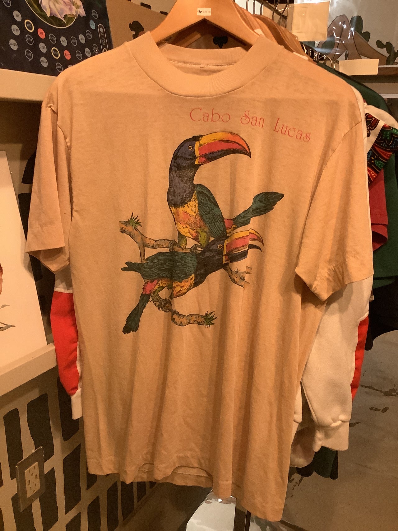 Flyby Provisions - Vintage Clothing - Vintage Cabo San Lucas tee