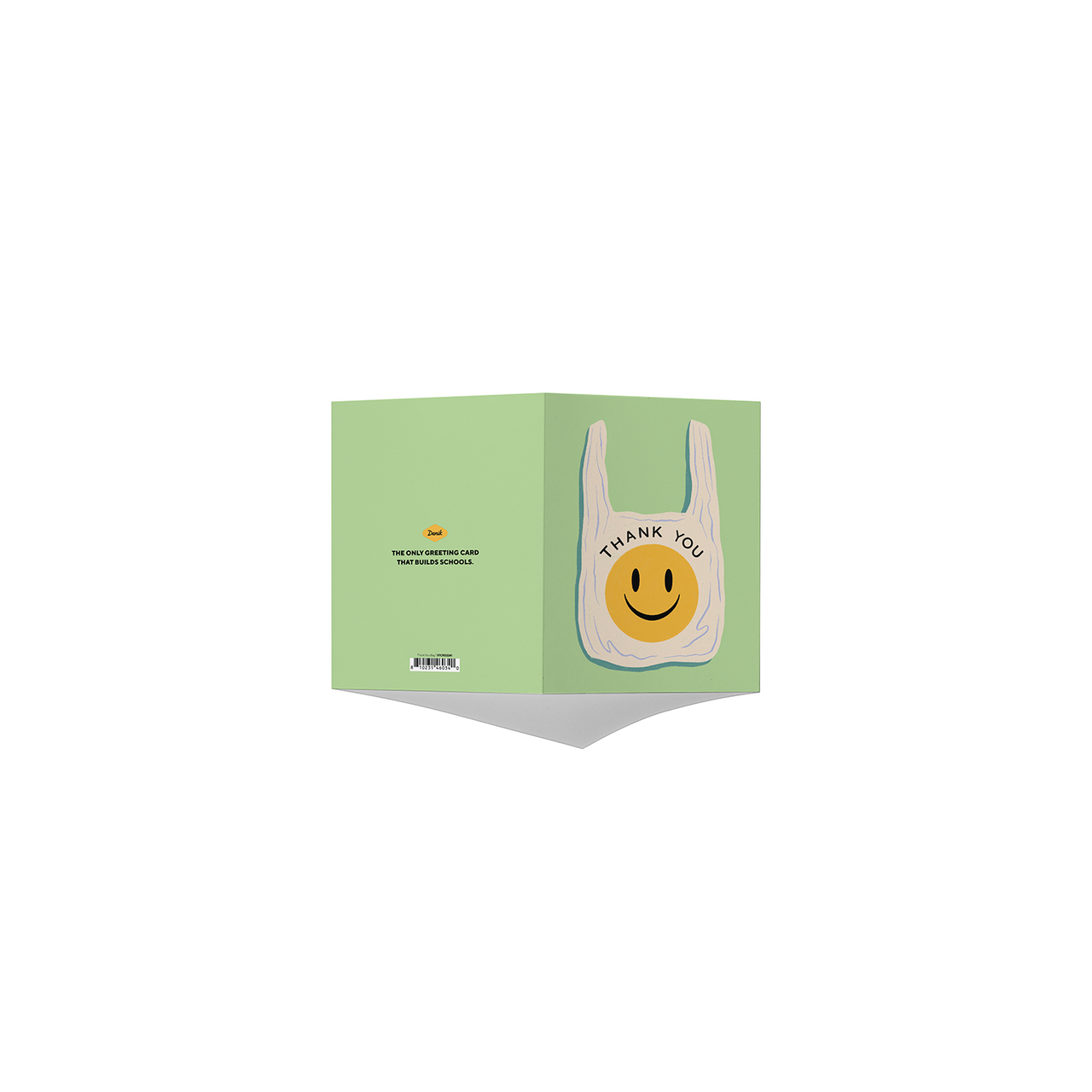 Thank You Bag Soft Touch Greeting Card | STCRD2241