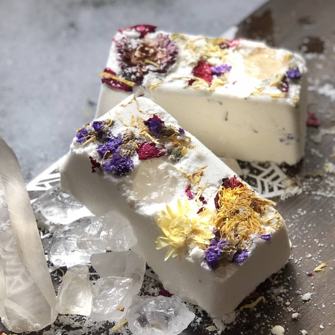 Hotsy Totsy Haus - Healing Moon Vegan Milk Bath Bomb Brick