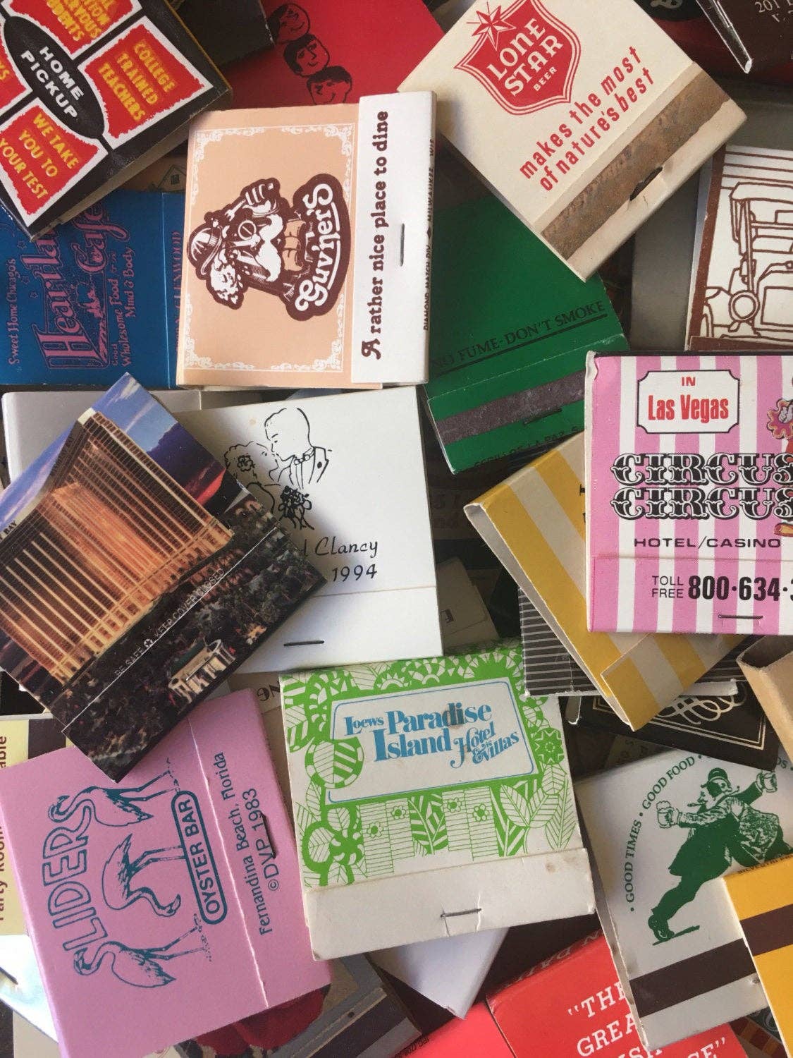 VINTAGE MATCHBOOKS
