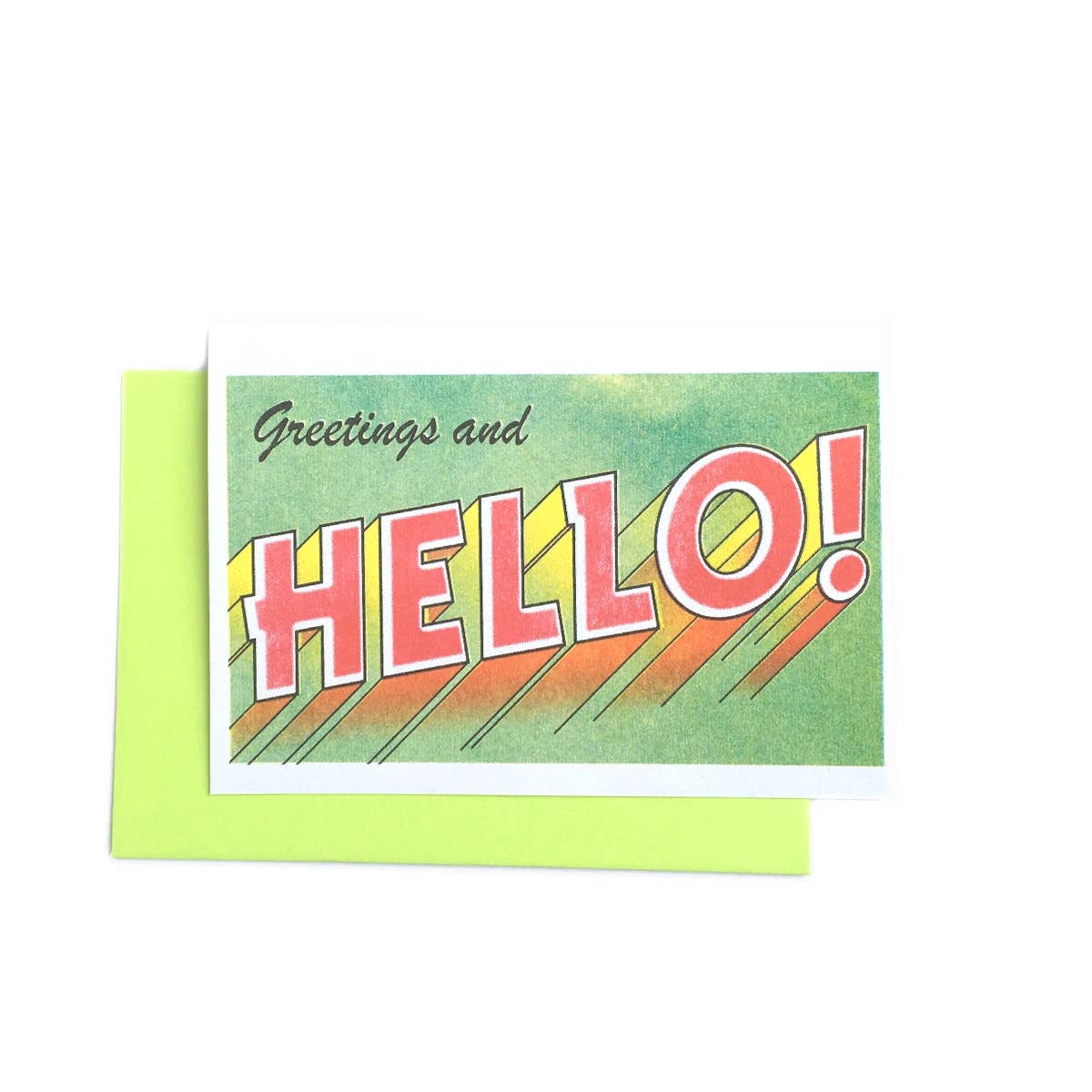 Next Chapter - Greetings & Hello! Greeting Card
