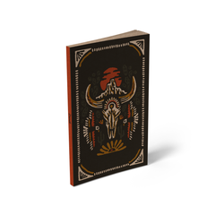 RaycoDesign — Desert Skull Kraft Layflat Notebook
