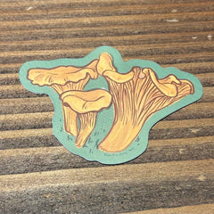 Fenn Fire Studio - Sticker - Chanterelle Mushrooms