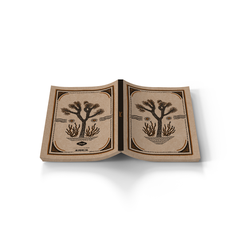 RaycoDesign — Desert Sunrise Kraft Classic Layflat Notebook
