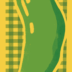 Green Chili Pepper - Risograph Market Notepad 