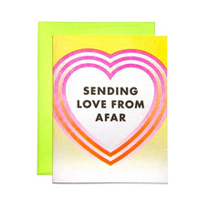 Next Chapter - Sending Love From Afar Greeting Card