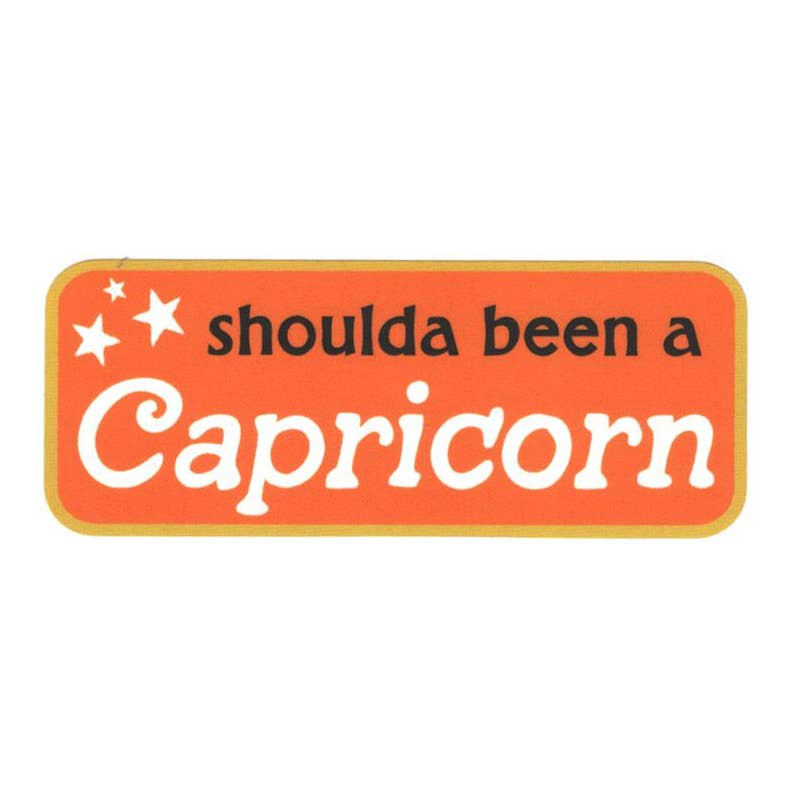 Shoulda Been A... zodiac stickers