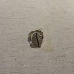 One Seed Designs - Stone Mountain Ribbon Turquoise Ring - Size 9