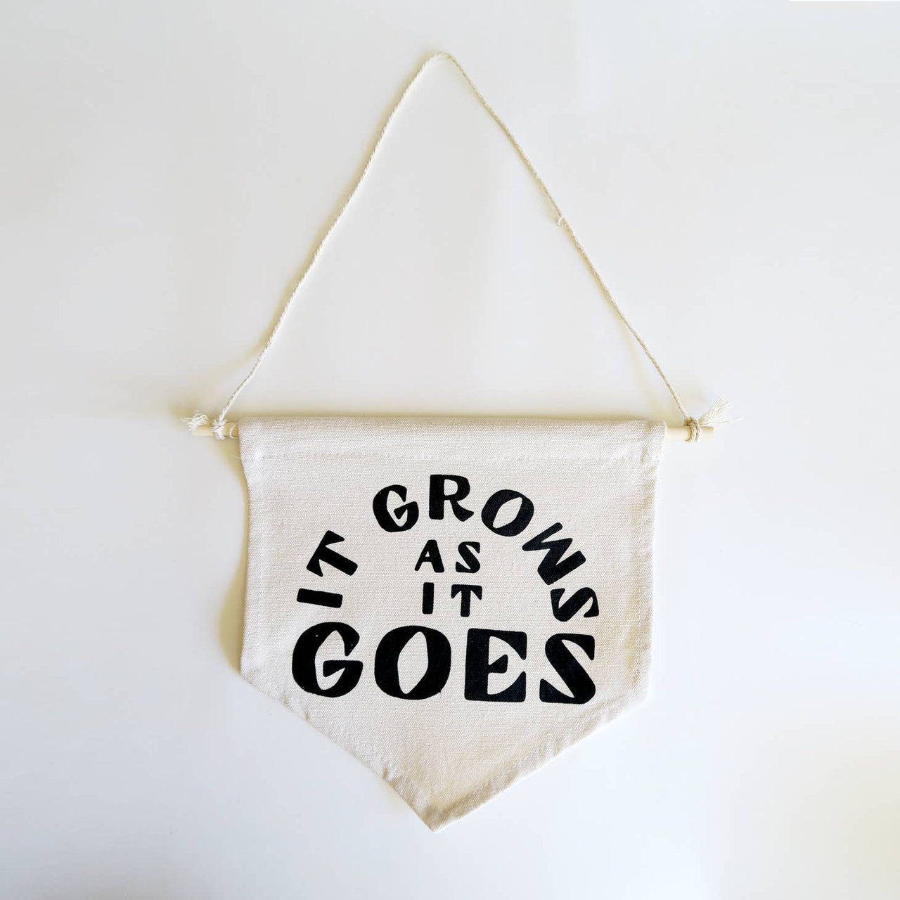 Off Grid - Banner - Motto (It Grows as it Goes)