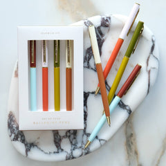City Pallet Pens, Set of Four | CARTEGENA