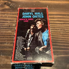 Vintage VHS - Daryl Hall & John Oates Rock’n Soul Live concert video