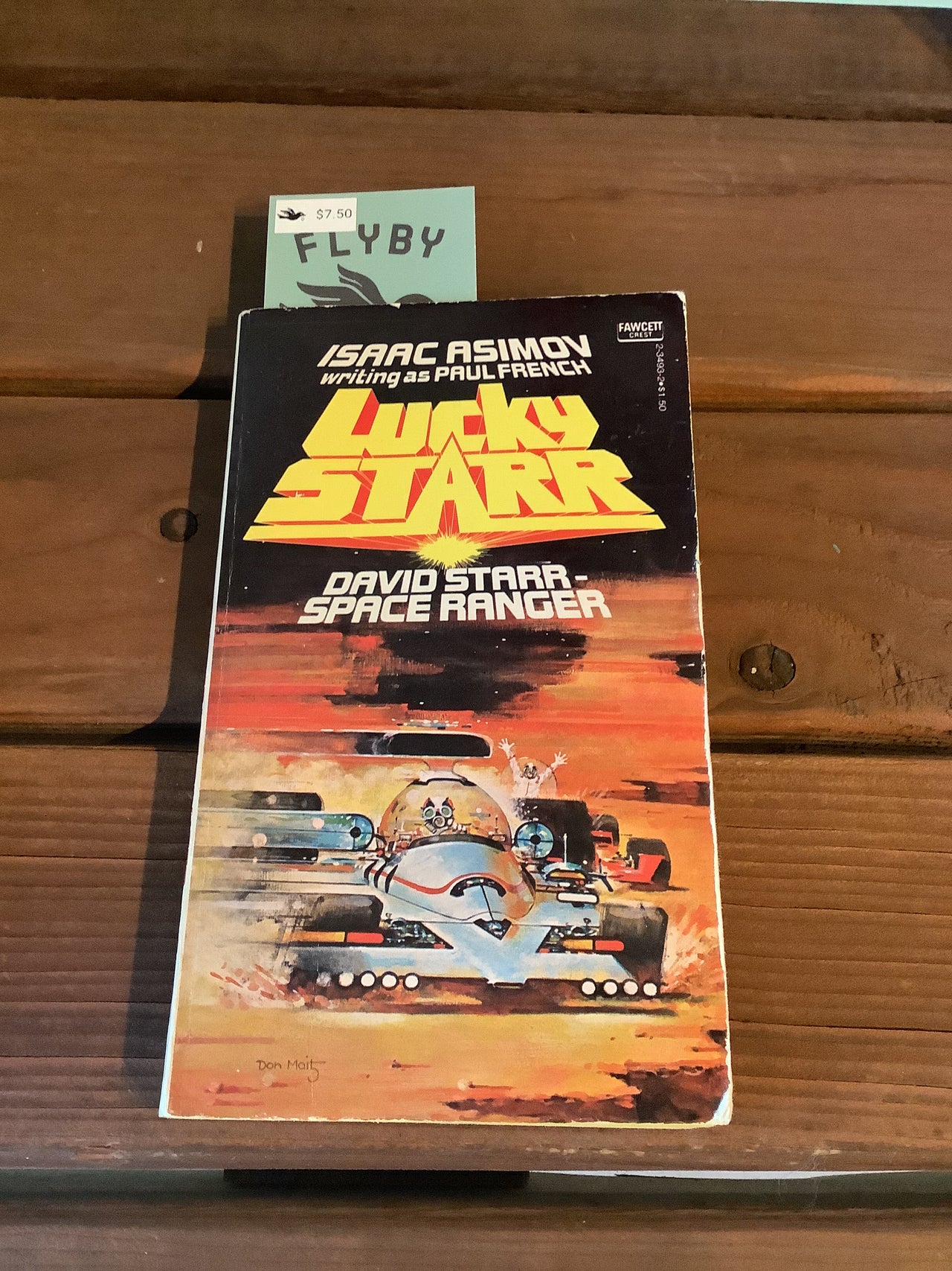 Vintage book - Lucky Starr space ranger