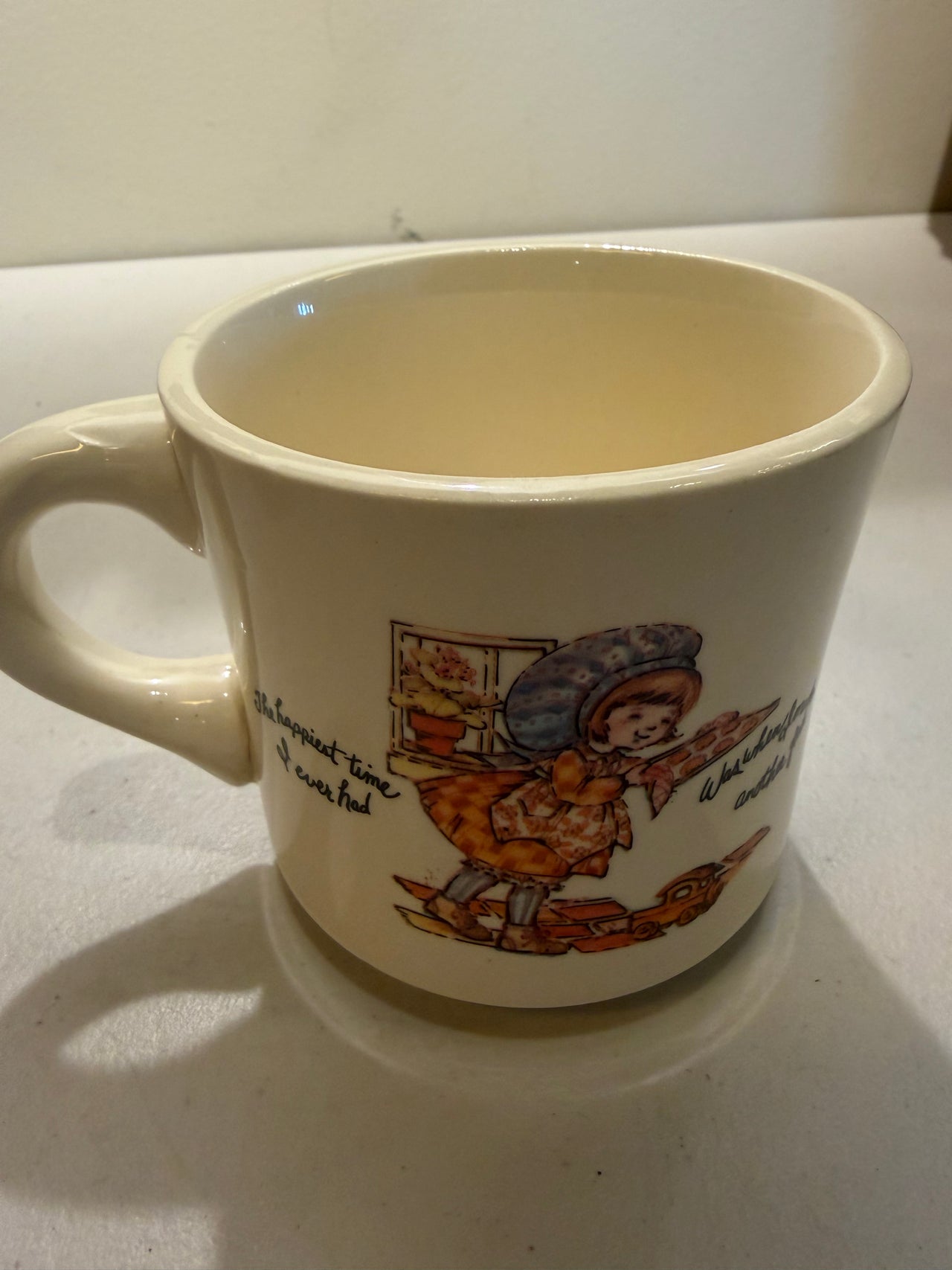 Happiest Time Vintage Mug