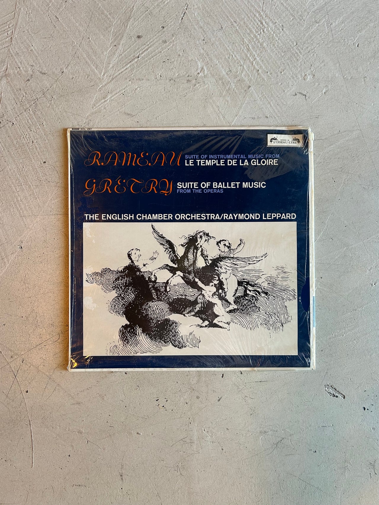 Flyby Provisions- Vintage Vinyl Record - “Rameau & Gretry”