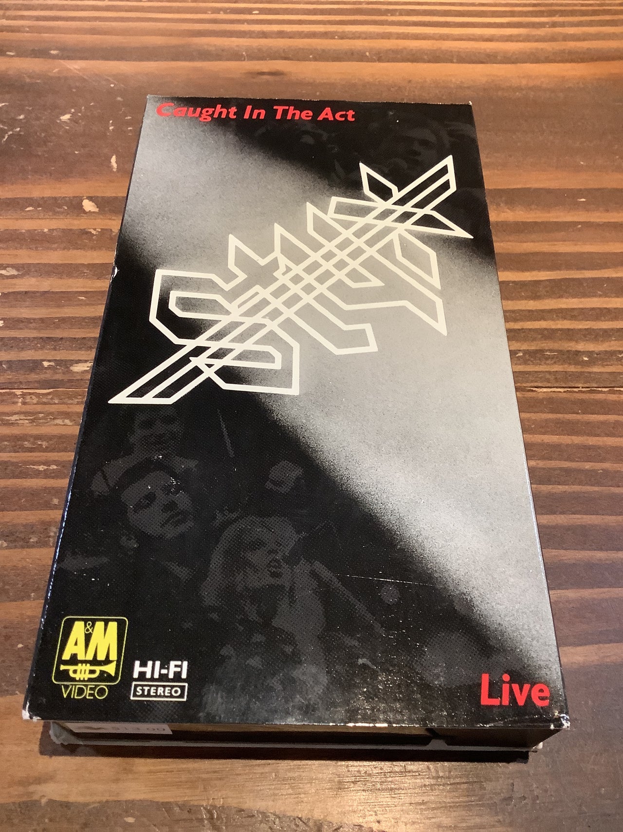 Vintage VHS - STYX Caught in the Act LIVE Vhs 1984